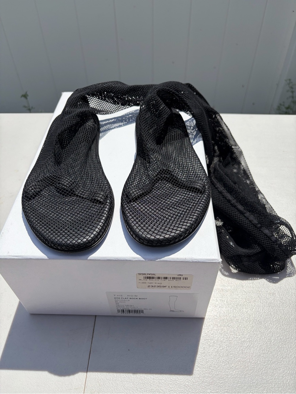 The Row Mesh OTK Boot